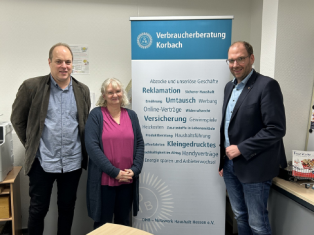 Beitrag Jan-Wilhelm Pohlmann besucht Verbraucherberatung des DHB Netzwerk Haushalt in Korbach